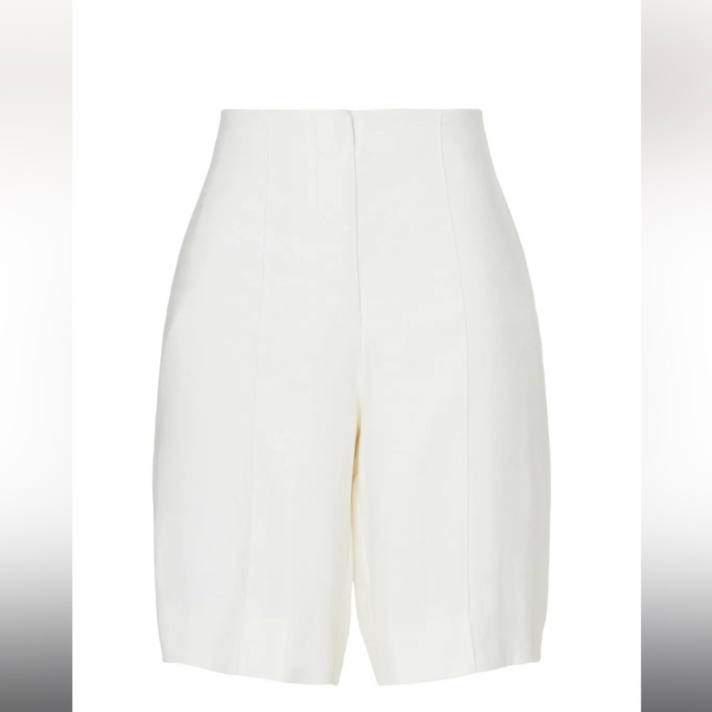 Saunders x RTR White Linen Shorts - Picture 5 of 12